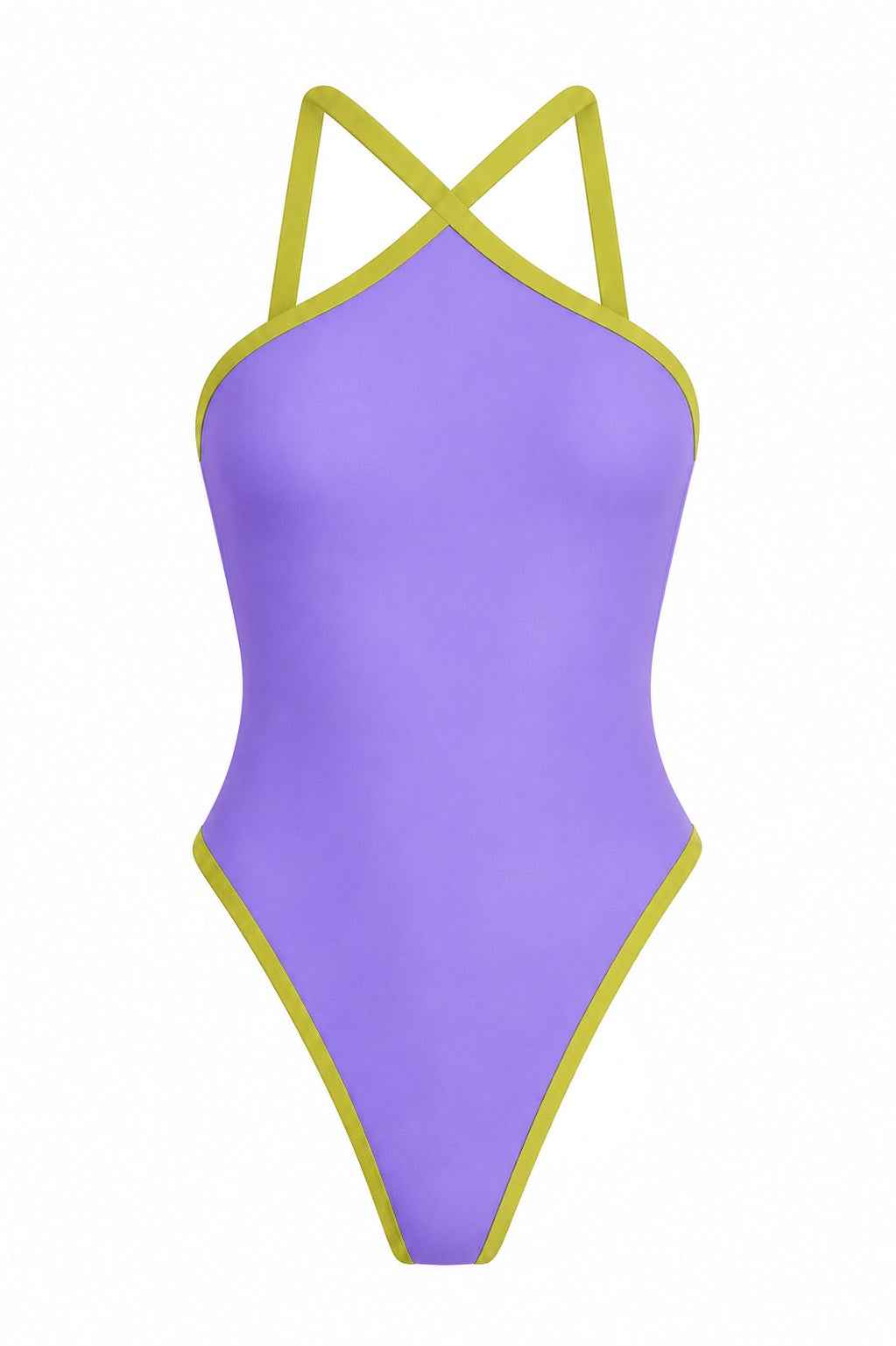 Bañador “Mimosa Time” (violeta)
